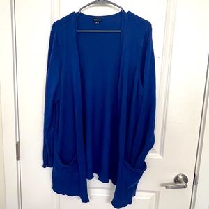 Royal Blue Cardigan with pockets